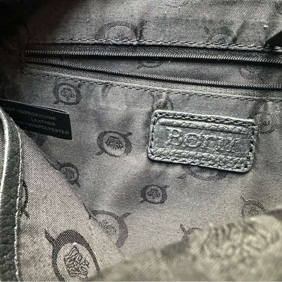 Born leather cross body purse bag black leopard print strap - Picture 5 of 5